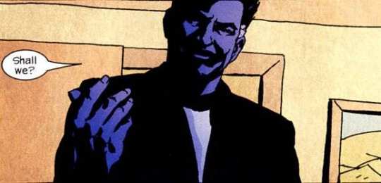 Открытки с Пурпурным Человеком Открытки с Пурпурным Человеком злодеем из комиксов Марвел.  