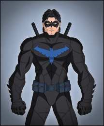 Открытки с Ночекрылым Открытки с Ночекрылым по комиксам ДС скачать бесплатно для детей.