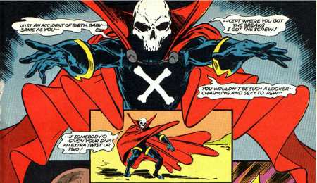 Открытки с Господином Боунсом Открытки с Господином Боунсом из комиксов Вселенной ДС скачать.