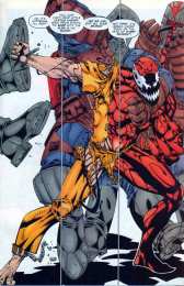 Открытки с Доппельгенгером Открытки с Доппельгенгером врагом Спайдермена из комиксов Марвел.