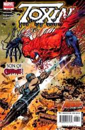 Открытки с Токсином Открытки с Токсином врагом Человека Паука из комиксов Марвел.