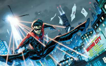 Открытки с Ночекрылым Открытки с Ночекрылым по комиксам ДС скачать бесплатно для детей.