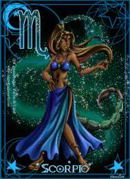 Открытки знак зодиака Скорпион Анимационные Открытки знак зодиака Скорпион. скачать бесплатно.