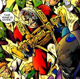 Открытки с Орионом Открытки с Орионом врагом Супермэна скачать бесплатно.      