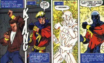 Открытки с Риком Джонсом Открытки с Риком Джонсом из комиксов Вселенной Марвел скачать.