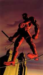 Открытки с Сорвиголовой Открытки с Сорвиголовой из комиксов Марвел скачать бесплатно.