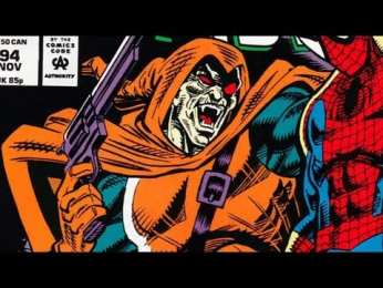 Открытки с Хобгоблином Открытки с Хобгоблином врагом Спайдермэна из комиксов Марвел.