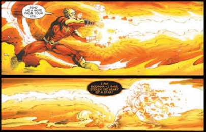 Открытки с Солнечным Мальчиком Открытки с Солнечным Мальчиком Санбоем из комиксов Марвел.  