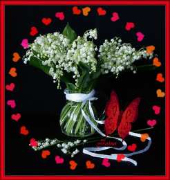 Открытки с ландышами  Открытки с ландышами скачать. Открытки с ландышами онлайн бесплатно.