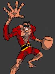 Открытки с Пластичным Человеком Открытки с Пластичным Человеком по комиксам от ДС скачать бесплатно.