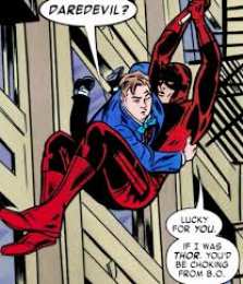 Открытки с Фрэнклином Фогги Нельсоном Открытки с Фрэнклином Фогги Нельсоном из комиксов от Марвел.