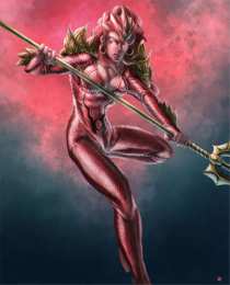 Открытки с Мерой Открытки с Мерой из комиксов про Аквамэна скачать бесплатно.