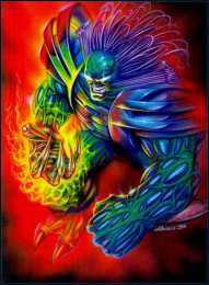 Открытки с Тираном Открытки с Тираном суперзлодеем из комиксов Вселенной Марвел.