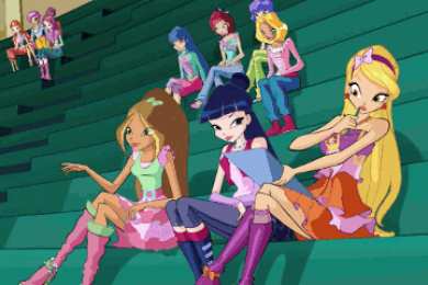 Открытки Винкс Открытки Винкс скачать бесплатно. Открытки Винкс анимационные.