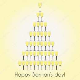 Открытки с Международным днём бармена Открытки для бармена с праздником