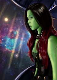 Открытки с Гаморой  Открытки с Гаморой из Стражей Галактики скачать бесплатно.    