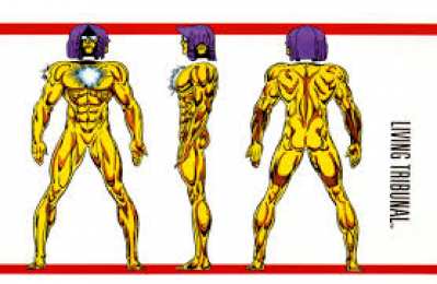 Открытки с Живым Трибуналом Открытки с Живым Трибуналом суперзлодеем из комиксов Марвел.