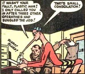 Открытки с Пластичным Человеком Открытки с Пластичным Человеком по комиксам от ДС скачать бесплатно.