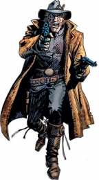 Открытки с Джоной Хексом Открытки со злодеем Джоной Хексом из комиксов ДС скачать бесплатно.