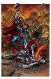 Открытки с Киборгом Супермэном Открытки с Киборгом Супермэном суперзлодеем из Вселенной ДС.