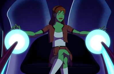 Открытки с Мисс Марсианкой Открытки с Мисс Марсианкой скачать бесплатно по комиксам от ДС.