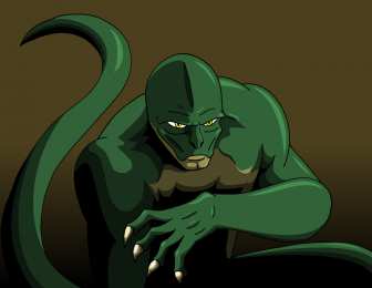 Открытки с Кёртисом Коннорсом Открытки с Кёртисом Коннорсом Ящером и врагом Человека Паука.