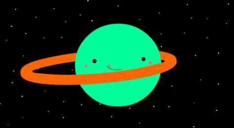 Открытки с Сатурном  Открытки с Сатурном скачать бесплатно. Открытки с Сатурном gif.