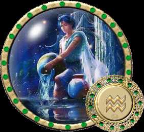 Открытки знак зодиака Водолей Скачать бесплатно открытки знак зодиака Водолей с анимациями.