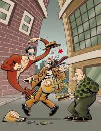 Открытки с Пластичным Человеком Открытки с Пластичным Человеком по комиксам от ДС скачать бесплатно.