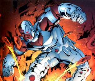 Открытки с Киборгом Открытки с Киборгом из Лиги Справедливости скачать бесплатно.