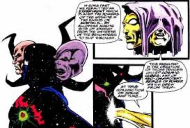 Открытки с Живым Трибуналом Открытки с Живым Трибуналом суперзлодеем из комиксов Марвел.