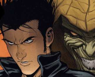 Открытки с Филом Урихом Открытки с Филом Урихом врагом Человека Паука из комиксов Марвел.