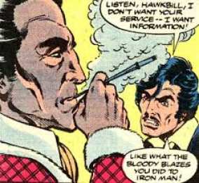 Открытки с Джастином Хаммером Открытки с Джастином Хаммером из комиксов про Человека Паука.