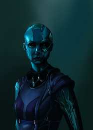 Открытки с Небулой Открытки с Небулой скачать бесплатно. Открытки по комиксам Марвел.