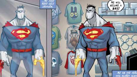 Открытки с Биззарро Открытки с Биззарро из комиксов Вселенной ДС скачать бесплатно.