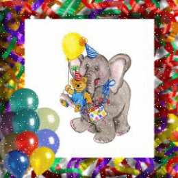 Открытки со слонами Открытки со слонами gif. Бесплатные открытки со слонами скачатью