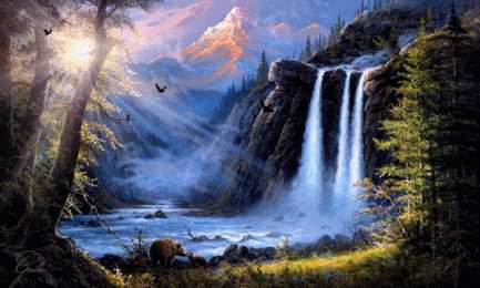 Открытки с летним лесом Открытки с летним лесом бесплатно онлайн. Красивые открытки с лесом.