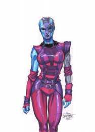 Открытки с Небулой Открытки с Небулой скачать бесплатно. Открытки по комиксам Марвел.