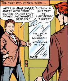 Открытки с Фрэнклином Фогги Нельсоном Открытки с Фрэнклином Фогги Нельсоном из комиксов от Марвел.