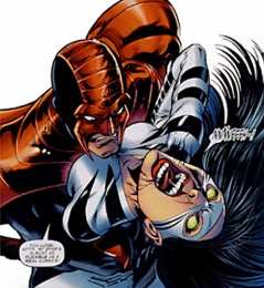 Открытки с Белой Тигрицей Открытки с Белой Тигрицей из комиксов Вселенной Марвел скачать.