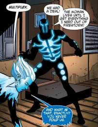 Открытки с Мультиплексом Открытки с Мультиплексом по комиксам ДС скачать бесплатно.   