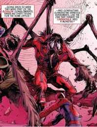 Открытки с Тарантулом Открытки с Тарантулом врагом Человека Паука из комиксов Марвел.