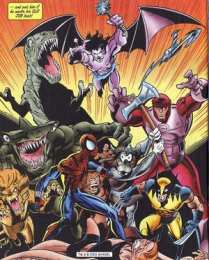 Открытки с Горгулией Открытки с Горгулией из комиксов Вселенной марвел скачать.  