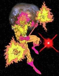 Открытки с Огненным Лордом Открытки с Огненным Лордом из комиксов Вселенной Марвел скачать.