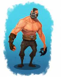 Открытки с Бэйном Открытки с Бэйном из комиксов про Бэтмена скачать бесплатно.