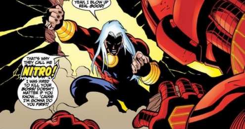 Открытки с Нитро Открытки с Нитро суперзлодеем из комиксов Вселенной Марвел.