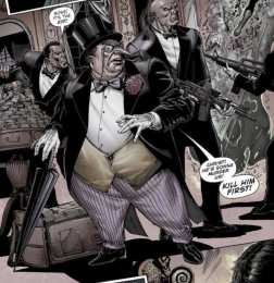 Открытки с Пингвином Открытки с Пингвином из комиксов Вселенной ДС скачать бесплатно.