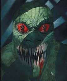 Открытки с Киллером Кроком Открытки с Киллером Кроком по комиксам ДС скачать бесплатно.