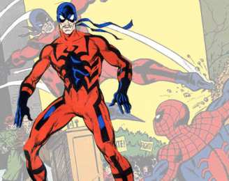 Открытки с Тарантулом Открытки с Тарантулом врагом Человека Паука из комиксов Марвел.