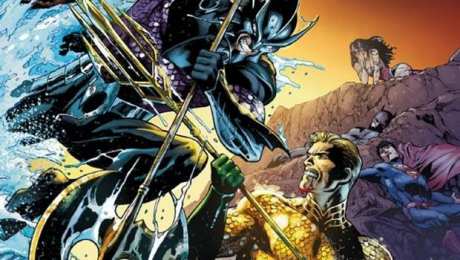 Открытки с Повелителем Океанов Открытки с Повелителем Океанов врагом Аквамэна скачать бесплатно.